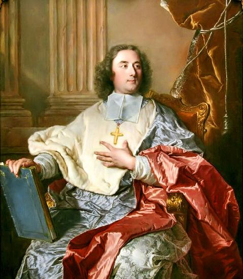 Hyacinthe Rigaud Archbishop of Cambrai oil painting picture